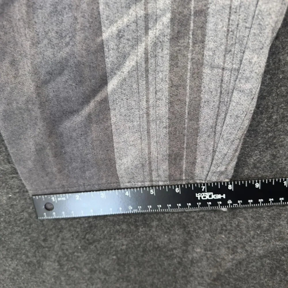 Kith Barrow Pants Men's Small Gray Striped Spring Classics 24 Drawstring